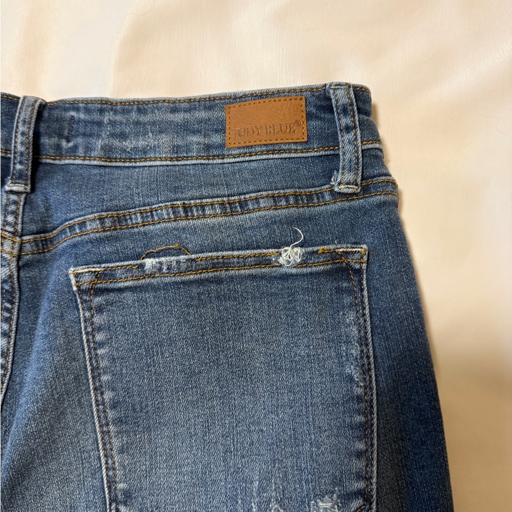 Judy Blue Relaxed Fit Jeans w/ Southwestern Side Stripe – Size 15/32 - Picture 8 of 9
